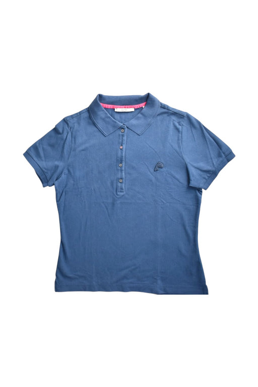 A Blue Short Sleeve Polos from Esprit in size M for girl. (Front View)