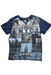 A Blue Short Sleeve T Shirts from Guess in size 7Y for girl. (Front View)