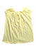 A Yellow Short Sleeve Dresses from Bonton in size 3T for girl. (Back View)