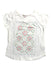A White Short Sleeve Tops from Bonpoint in size 6T for girl. (Front View)