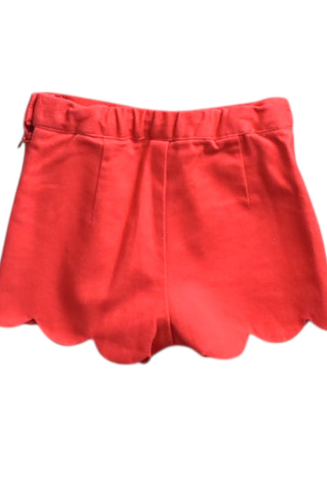 A Red Shorts from Jacadi in size 3-6M for girl. (Back View)