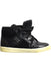 A Black Sneakers from Dolce & Gabbana in size 3T for neutral. (Front View)