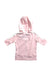 A Pink Lightweight Jackets from Nike in size 8Y for girl. (Back View)