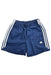 A Blue Active Shorts from Adidas in size 13Y for neutral. (Front View)