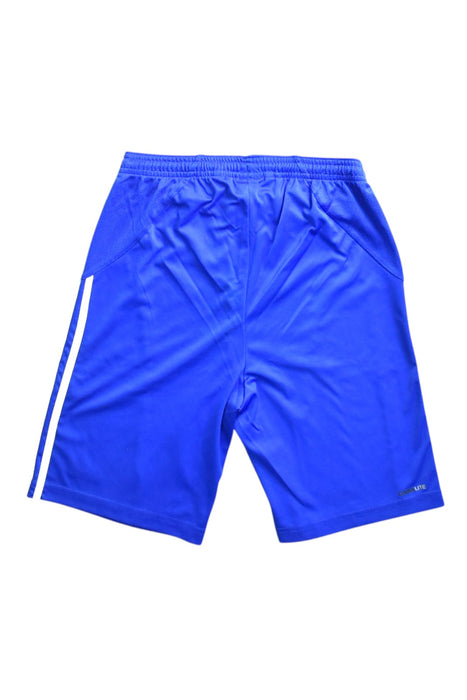 A Blue Shorts from Adidas in size 11Y for neutral. (Back View)