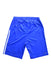 A Blue Shorts from Adidas in size 11Y for neutral. (Back View)