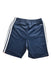 A Navy Active Shorts from Adidas in size 11Y for neutral. (Back View)