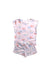 A Pink Shorts Sets from Seed in size 5T for girl. (Back View)