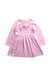 A Pink Long Sleeve Dresses from Sprout in size 18-24M for girl. (Front View)
