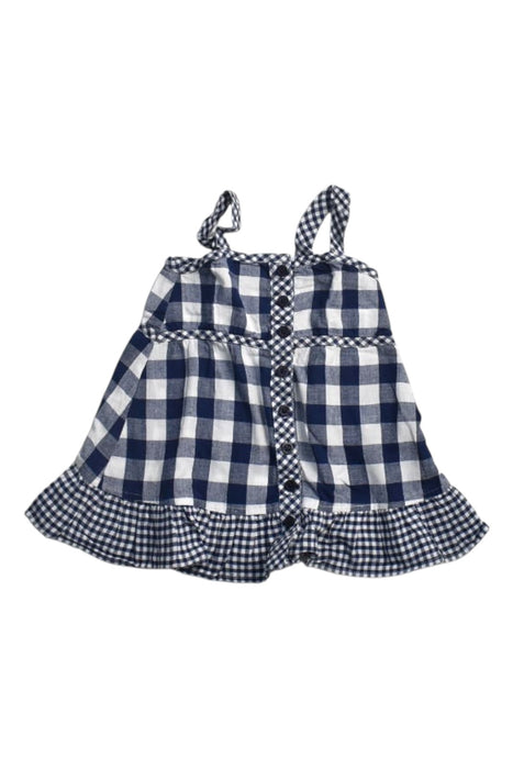 A Black Sleeveless Dresses from Jojo Maman Bébé in size 6-12M for girl. (Front View)