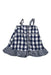 A Black Sleeveless Dresses from Jojo Maman Bébé in size 6-12M for girl. (Front View)