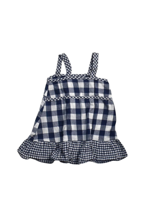 A Black Sleeveless Dresses from Jojo Maman Bébé in size 6-12M for girl. (Back View)