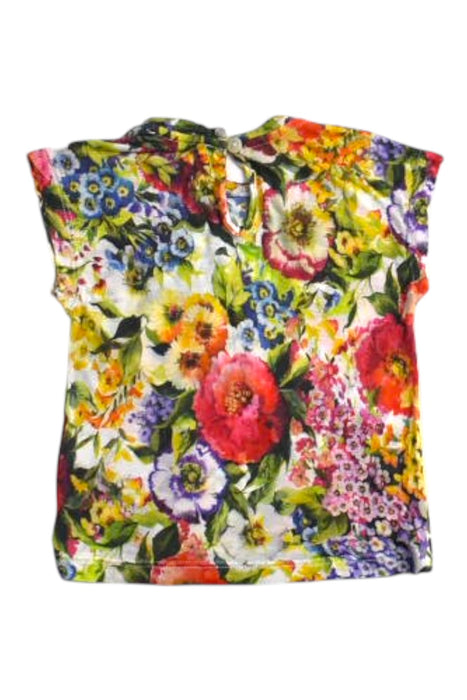 A Multicolour Short Sleeve Tops from Dolce & Gabbana in size 6-12M for girl. (Back View)