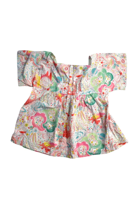 A Multicolour Short Sleeve Tops from Bonpoint in size 10Y for girl. (Back View)