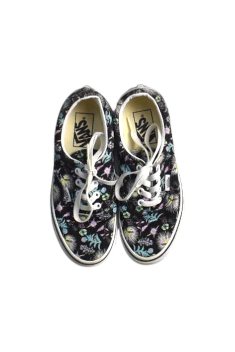 A Multicolour Sneakers from Vans in size 10Y for girl. (Back View)