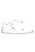 A White Sneakers from Adidas in size 6T for girl. (Front View)