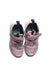 A Pink Sneakers from On  in size 7Y for girl. (Back View)