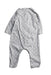 A Grey Onesies from Petit Bateau in size 6-12M for neutral. (Back View)
