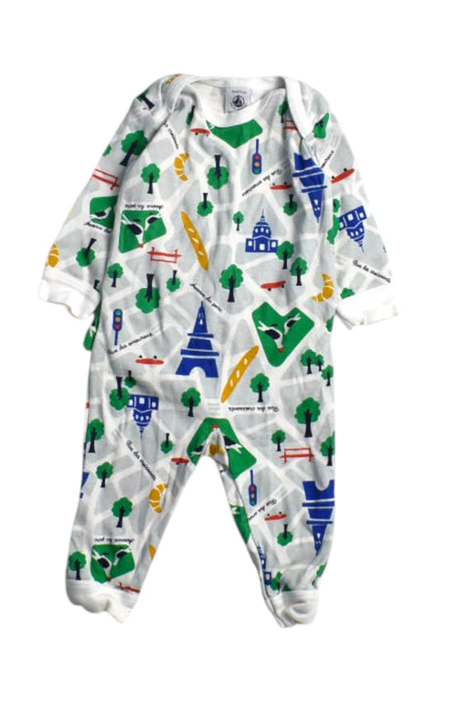 A Multicolour Onesies from Petit Bateau in size 3-6M for boy. (Front View)