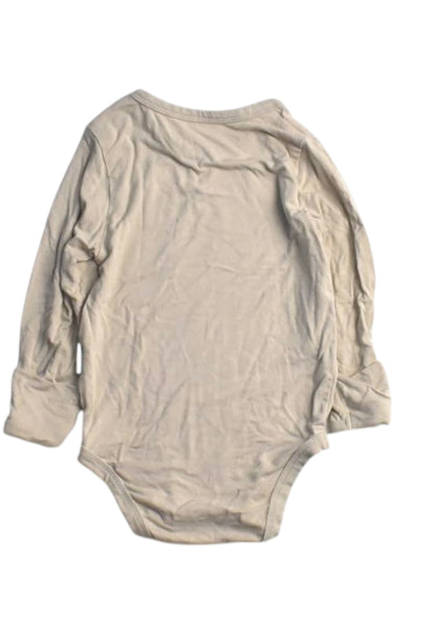 A Beige Long Sleeve Bodysuits from Raph and Remy in size 12-18M for neutral. (Back View)