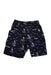 A Navy Shorts from Agnes b. in size 3-6M for boy. (Front View)