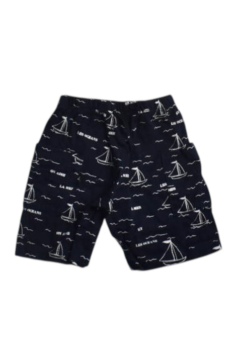 A Navy Shorts from Agnes b. in size 3-6M for boy. (Back View)