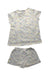 A Multicolour Shorts Sets from Petit Bateau in size 8Y for girl. (Back View)