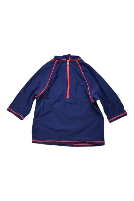 A Navy Rash Guards from Sergent Major in size 4T for boy. (Back View)