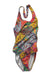 A Multicolour Swimsuits from Ralph Lauren in size 3T for girl. (Front View)