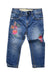A Blue Jeans from Guess in size 12-18M for girl. (Front View)