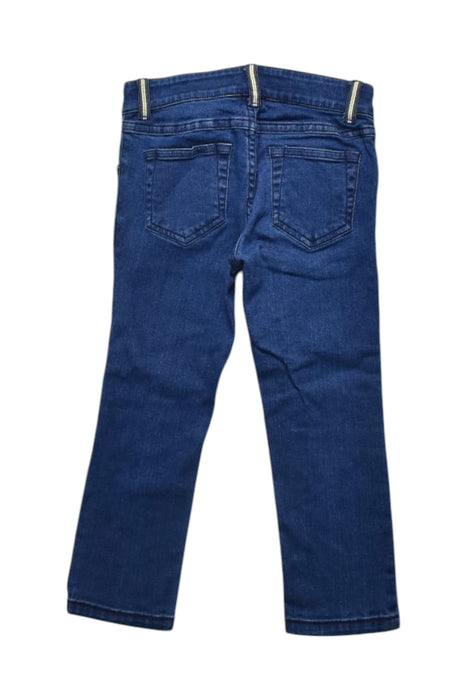 A Blue Jeans from Velveteen in size 3T for girl. (Back View)