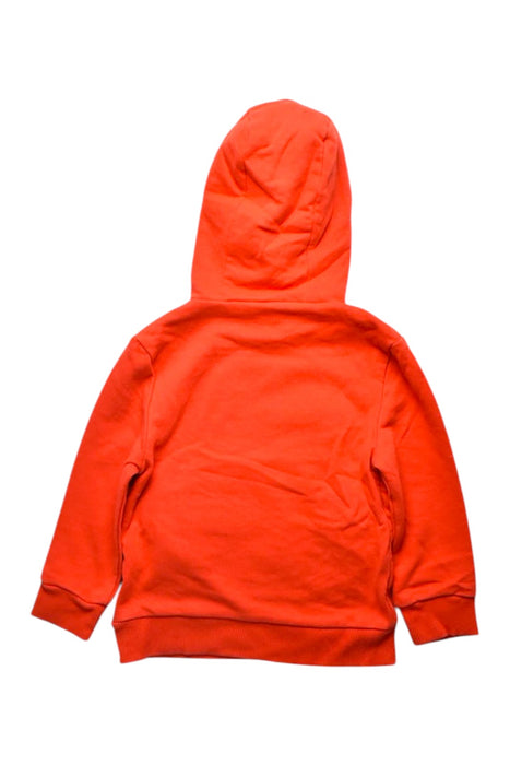 A Red Hooded Sweatshirts from Cubcoats in size 3T for girl. (Back View)