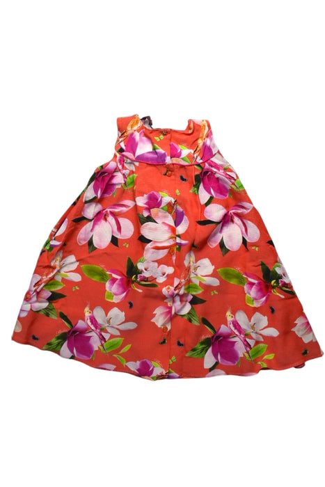 A Multicolour Sleeveless Dresses from Baker by Ted Baker in size 3T for girl. (Back View)