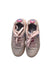 A Pink Sneakers from Skechers in size 7Y for girl. (Back View)
