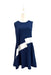 A Navy Sleeveless Dresses from Mothercot in size Maternity-S for maternity. (Back View)