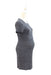 A Grey Short Sleeve Dresses from Mothercot in size Maternity-S for maternity. (Front View)