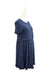 A Navy Short Sleeve Dresses from Jump Eat Cry in size Maternity-S for maternity. (Front View)