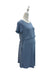 A Blue Short Sleeve Dresses from Jump Eat Cry in size Maternity-S for maternity. (Front View)