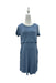 A Blue Short Sleeve Dresses from Jump Eat Cry in size Maternity-S for maternity. (Back View)