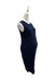 A Navy Sleeveless Dresses from Jump Eat Cry in size Maternity-S for maternity. (Front View)