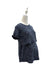 A Blue Short Sleeve Tops from Mothercot in size Maternity-S for maternity. (Front View)