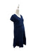 A Navy Short Sleeve Dresses from Jump Eat Cry in size Maternity-S for maternity. (Front View)