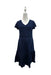 A Navy Short Sleeve Dresses from Jump Eat Cry in size Maternity-S for maternity. (Back View)