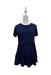 A Navy Short Sleeve Dresses from Jump Eat Cry in size Maternity-S for maternity. (Back View)
