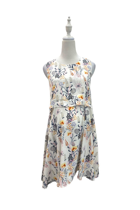 A Multicolour Sleeveless Dresses from Mothercot in size Maternity-S for maternity. (Back View)