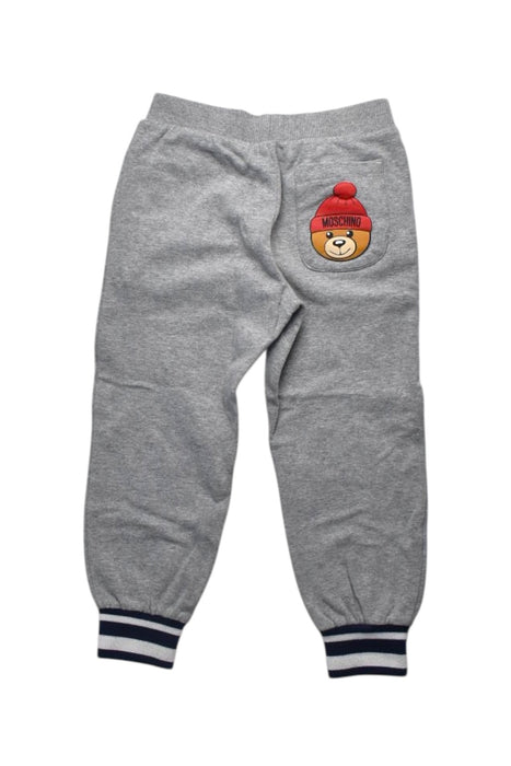 A Grey Sweatpants from Moschino in size 4T for neutral. (Back View)