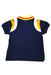 A Navy Short Sleeve Polos from Gucci in size 4T for boy. (Back View)