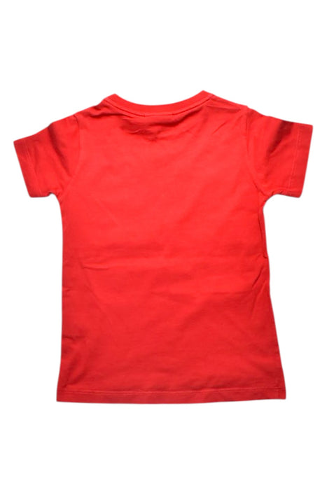 A Red Short Sleeve T Shirts from Fendi in size 4T for boy. (Back View)