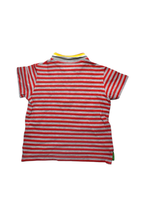 A Red Short Sleeve Shirts from Fendi in size 4T for boy. (Back View)