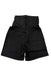 A Black Shorts from Mothercot in size Maternity-S for maternity. (Back View)